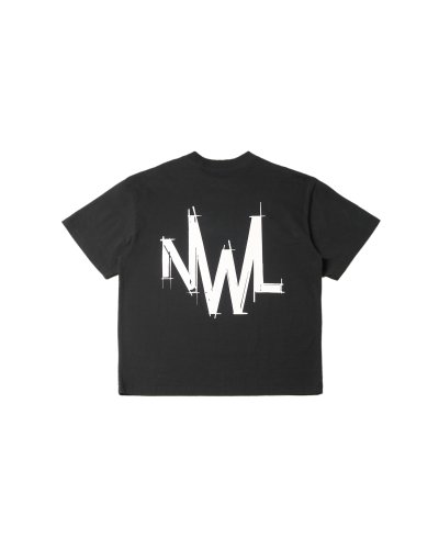 NWL24 Stonewear 02 Boxy T-Shirt Black Stone DYED