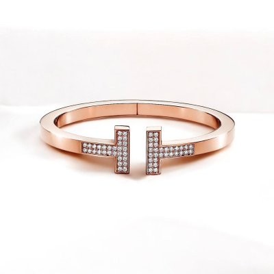 Pavé Diamond Square Bracelet