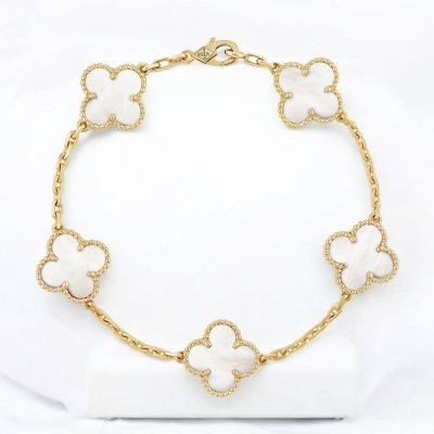 Vintage Alhambra bracelet, 5 motifs