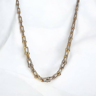 Graduated Link Necklace