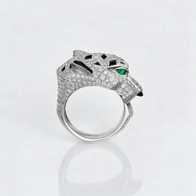 Panthère de Cartier ring, paved