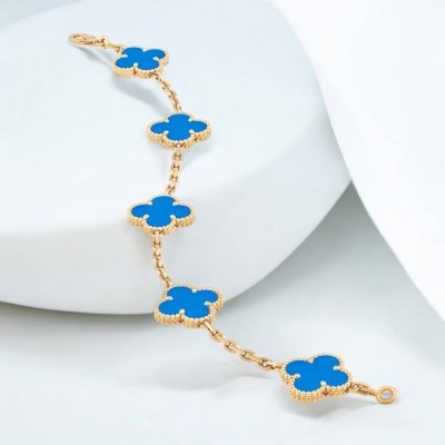 Vintage Alhambra bracelet, 5 motifs