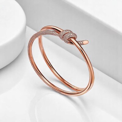 Double Row Hinged Bangle