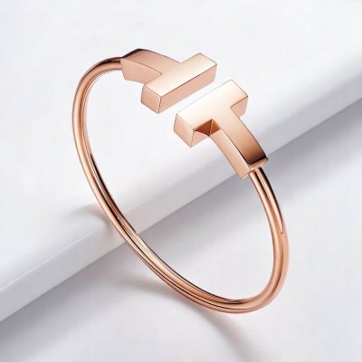 Wide Wire Bracelet