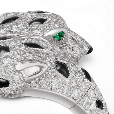 Panthère de Cartier ring, paved