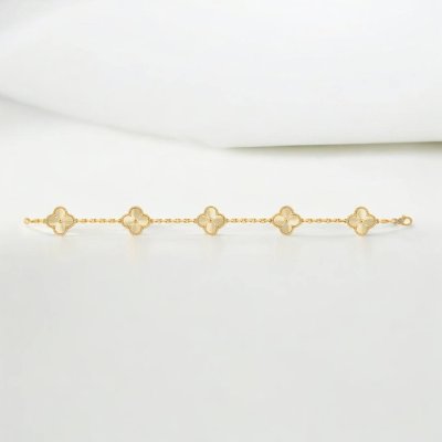 Vintage Alhambra bracelet, 5 motifs