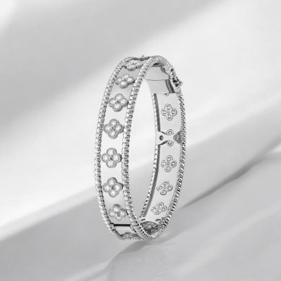 Perlée clovers bracelet, small model