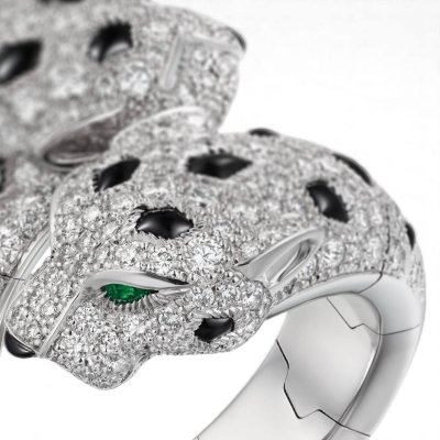 Panthère de Cartier ring, paved