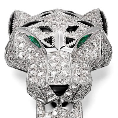 Panthère de Cartier ring, paved