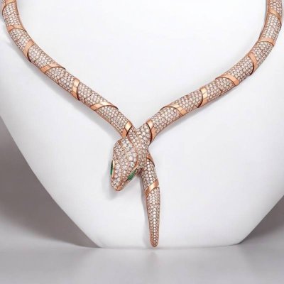 Serpenti Diamond Necklace