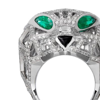 Panthère de Cartier ring, paved
