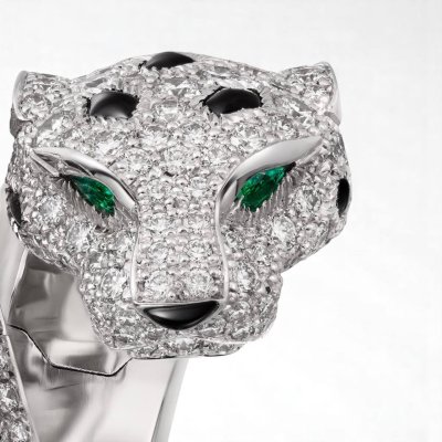 Panthère de Cartier ring, paved