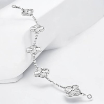 Vintage Alhambra bracelet, 5 motifs