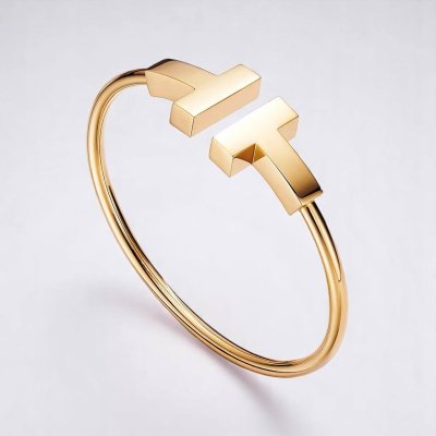 Wide Wire Bracelet