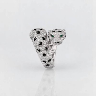 Panthère de Cartier ring, paved
