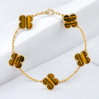 Vintage Alhambra bracelet, 5 motifs