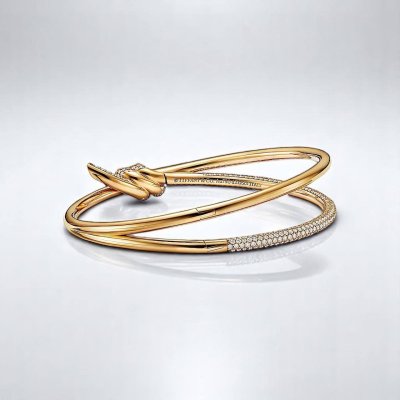 Double Row Hinged Bangle