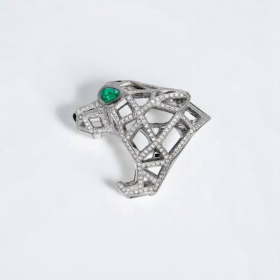 Panthère de Cartier ring, paved
