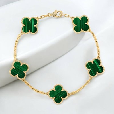 Vintage Alhambra bracelet, 5 motifs