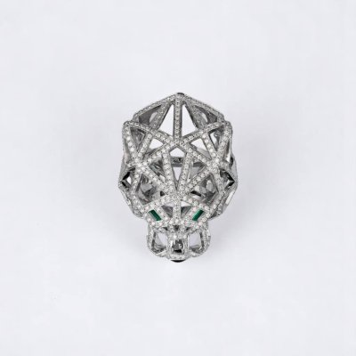 Panthère de Cartier ring, paved