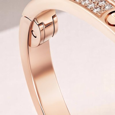LOVE bracelet, small model, paved