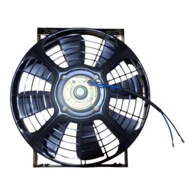 พัดลมโครงเหล็ก  10 นิ้ว  12 V (PULL)