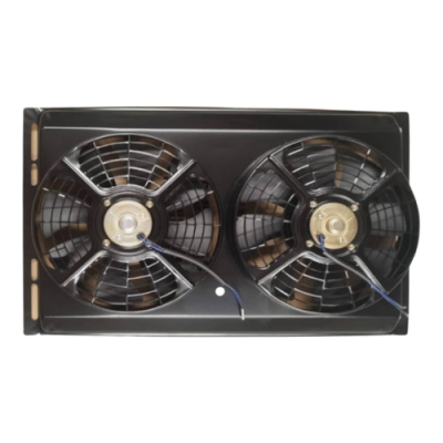 พัดลมระบายความร้อน  พร้อมโครง  ขนาด 14x23 12V (PULL)