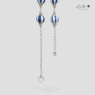 สร้อยคอระย้า ลูกปัดฝ้ายย้อมสีธรรมชาติ สร้อยคอระย้า ลูกปัดฝ้ายย้อมสีธรรมชาติ