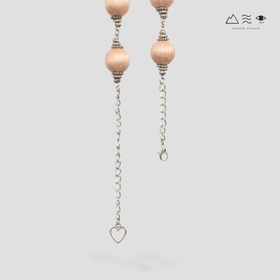 สร้อยคอระย้า ลูกปัดฝ้ายย้อมสีธรรมชาติ สร้อยคอระย้า ลูกปัดฝ้ายย้อมสีธรรมชาติ