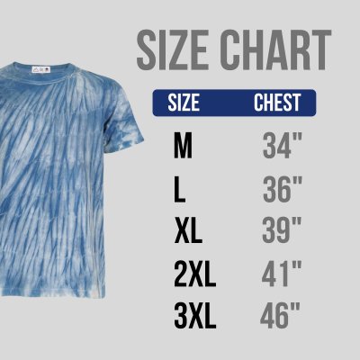 เสื้อยืดมัดย้อมสีธรรมชาติ ครามรากไม้