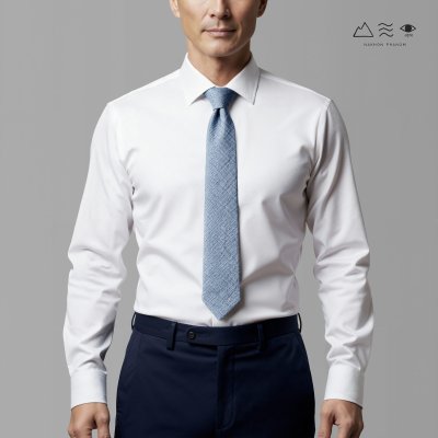 เนกไทผ้าทอมือย้อมคราม/ สีธรรมชาติ A