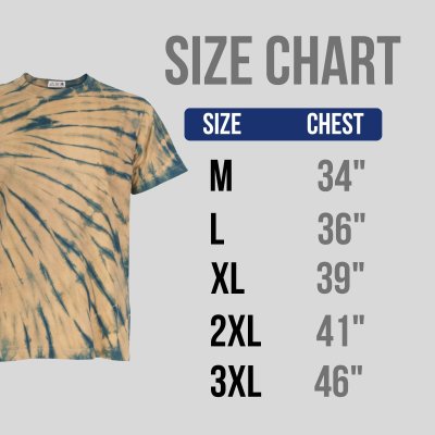 เสื้อยืดมัดย้อมสีธรรมชาติ ครามลายเสือ