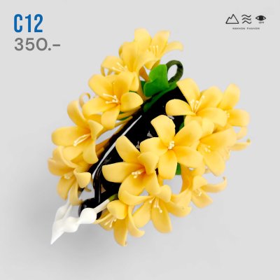 กิ๊บหวีดินญี่ปุ่นดอกกันเกรา กิ๊บหวีดินญี่ปุ่นดอกกันเกรา