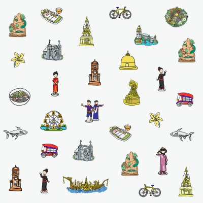 แก้วเก็บอุณหภูมิ นครพนม Soft Power 16 Oz-สีขาว