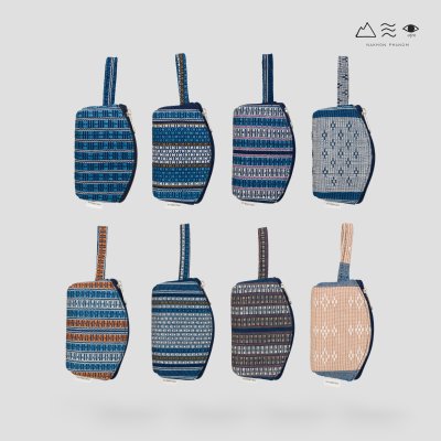 กระเป๋าเหรียญ ผ้ายกลายตีนซิ่น - 004