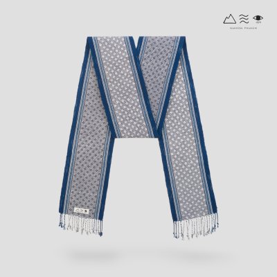 ผ้าสไบทอมือ ลายยกดอก - 005