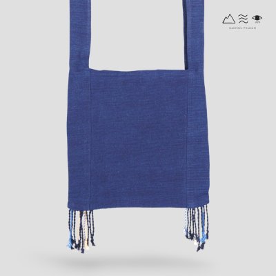 ย่ามผ้าทอมือลายยกขิด ย้อมคราม/สีธรรมชาติ ย่ามผ้าทอมือลายยกขิด ย้อมคราม/สีธรรมชาติ