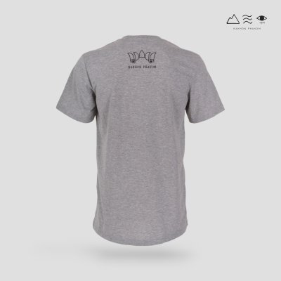 เสื้อยืดพระธาตุฟอยล์ เทา