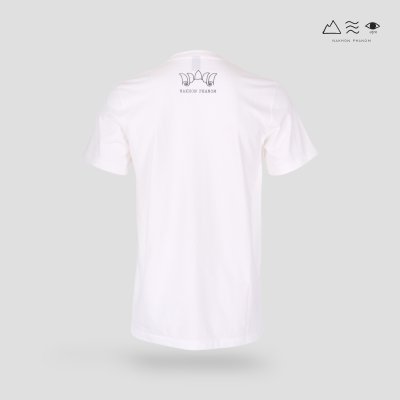 เสื้อยืดพระธาตุฟอยล์ ขาว