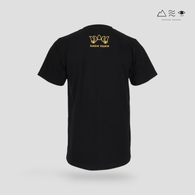 เสื้อยืดพระธาตุฟอยล์ ดำ