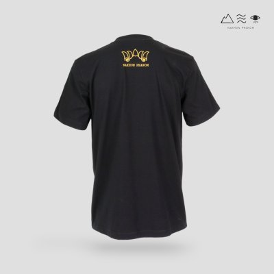 เสื้อยืดพระธาตุฟอยล์ ดำ
