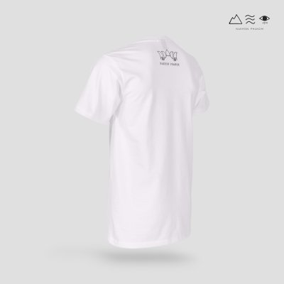 เสื้อยืดพระธาตุฟอยล์ ขาว