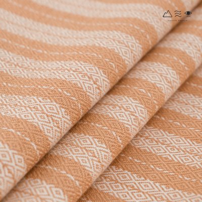 ผ้าพันคอฝ้ายทอมือย้อมสีธรรมชาติ 012 ลายทาง-06