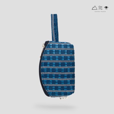 กระเป๋าเหรียญ ผ้ายกลายตีนซิ่น - 001