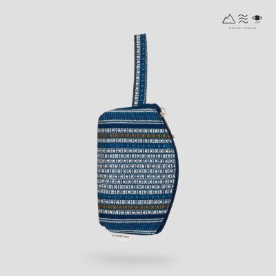 กระเป๋าเหรียญ ผ้ายกลายตีนซิ่น - 004