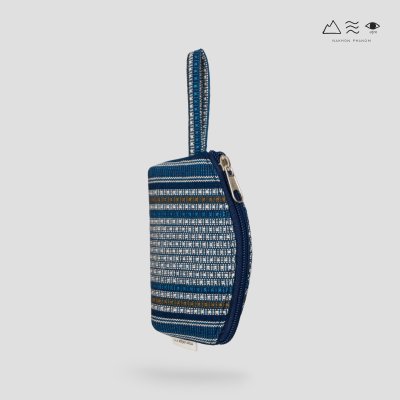 กระเป๋าเหรียญ ผ้ายกลายตีนซิ่น - 004