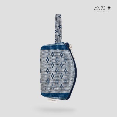 กระเป๋าเหรียญ ผ้ายกลายตีนซิ่น - 006