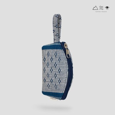 กระเป๋าเหรียญ ผ้ายกลายตีนซิ่น - 006