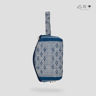 กระเป๋าเหรียญ ผ้ายกลายตีนซิ่น - 006