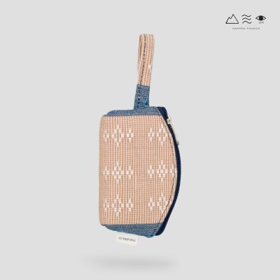 กระเป๋าเหรียญ ผ้ายกลายตีนซิ่น - 009